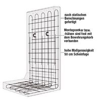 Winkelstütze L-Stein