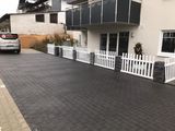 Zaunpfahl Rasterstein Bruchstein-Optik 